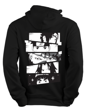 173 Ninja Gaze Hoodie (Naruto) Size - S,M,L