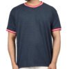 DSC_4468 Men's Solid Blue T-shirt (Oversized)