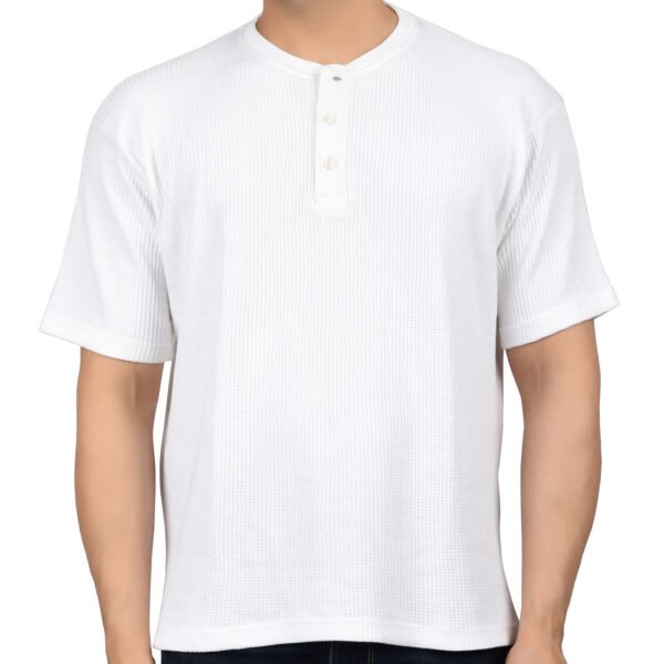 DSC_4594 Men's Solid White Cotton T-shirt (Oversized)