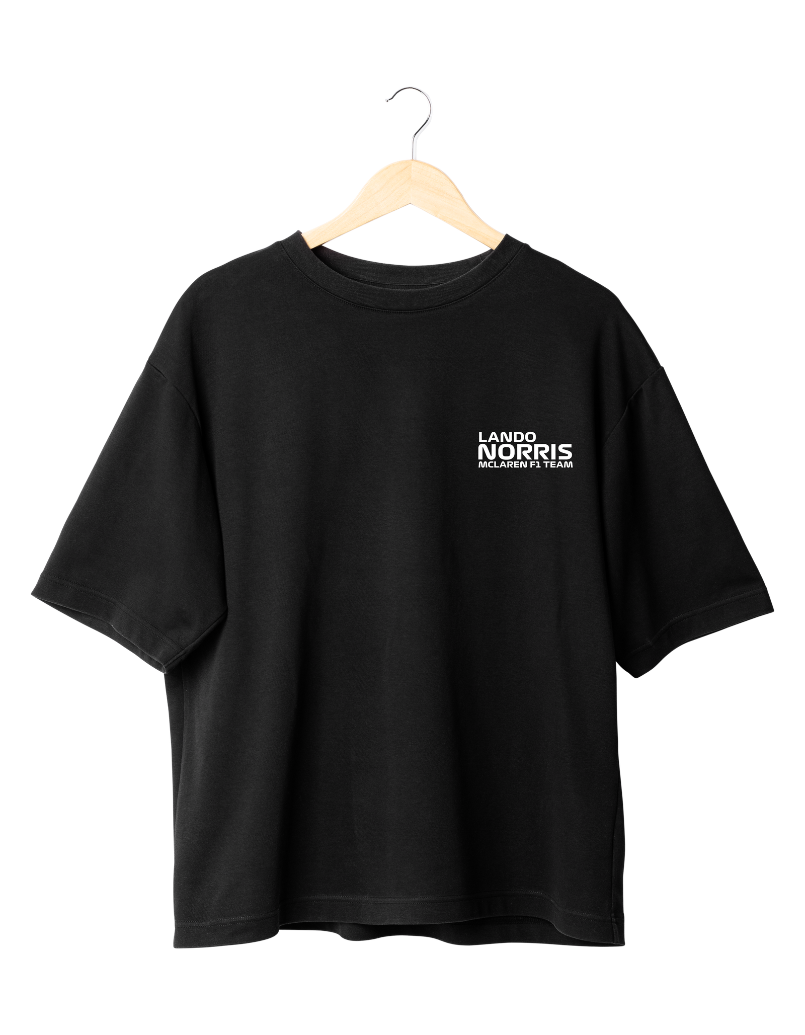 Lando Norris McLaren Formula 1 T-Shirt Lando Norris McLaren F1 T-Shirt with racing car and motorsport graphics